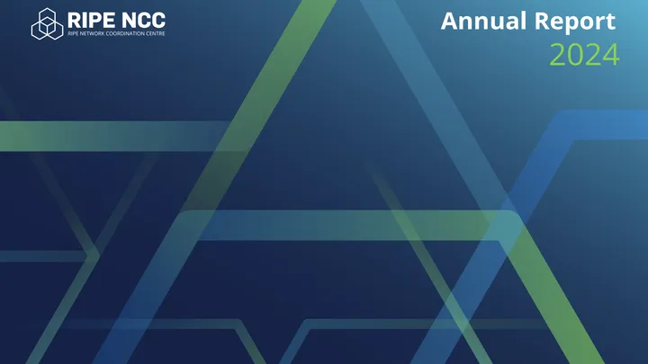 RIPE NCC Annual Report Front Page